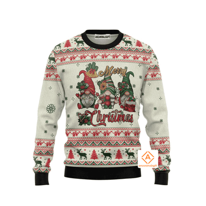 Gromes Let It Snow Christmas Sweater, Ugly Sweater For Men & Women, Perfect Outfit For Christmas New Year Autumn Winter