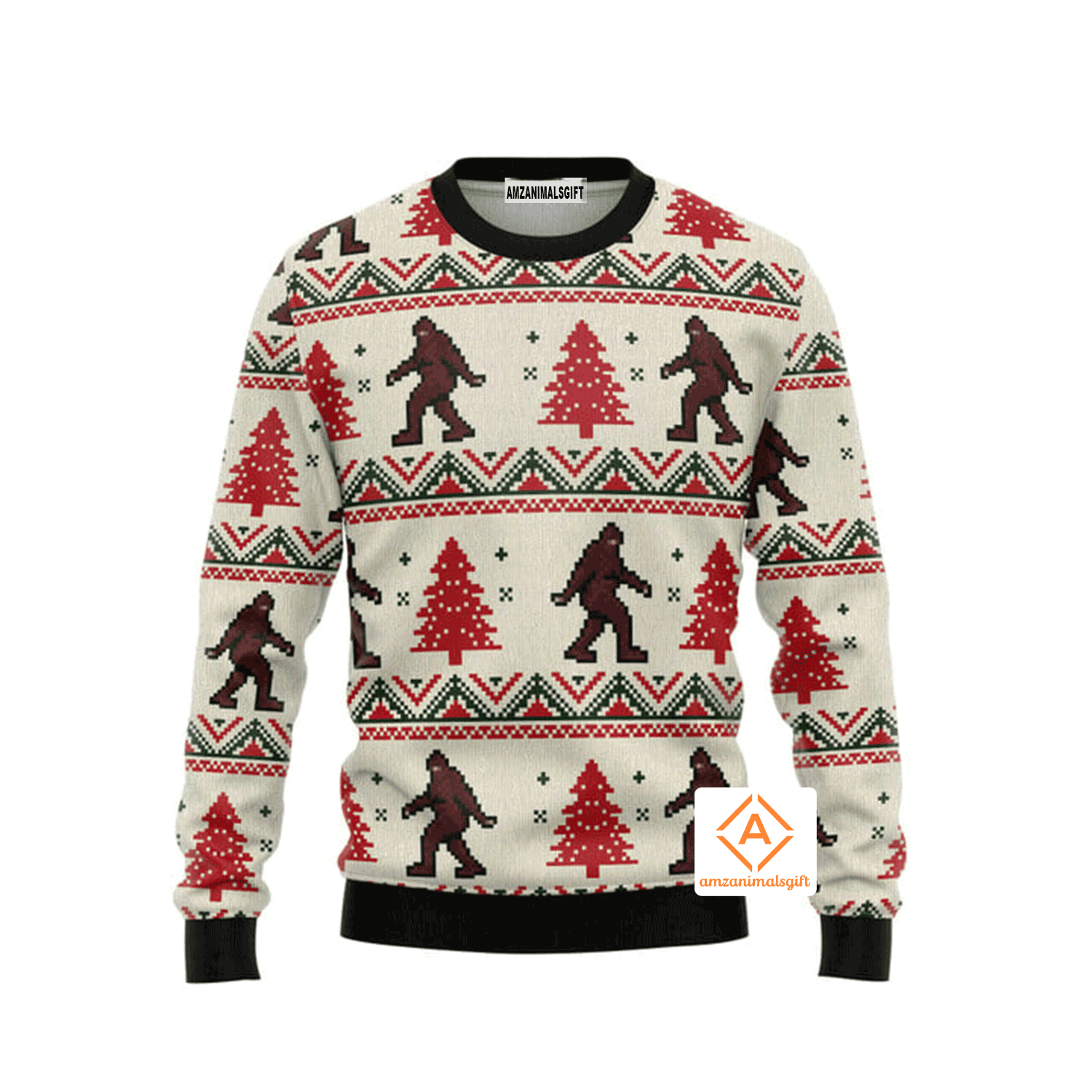 Amazing Bigfoot Christmas Sweater, Ugly Sweater For Men & Women, Perfect Outfit For Christmas New Year Autumn Winter