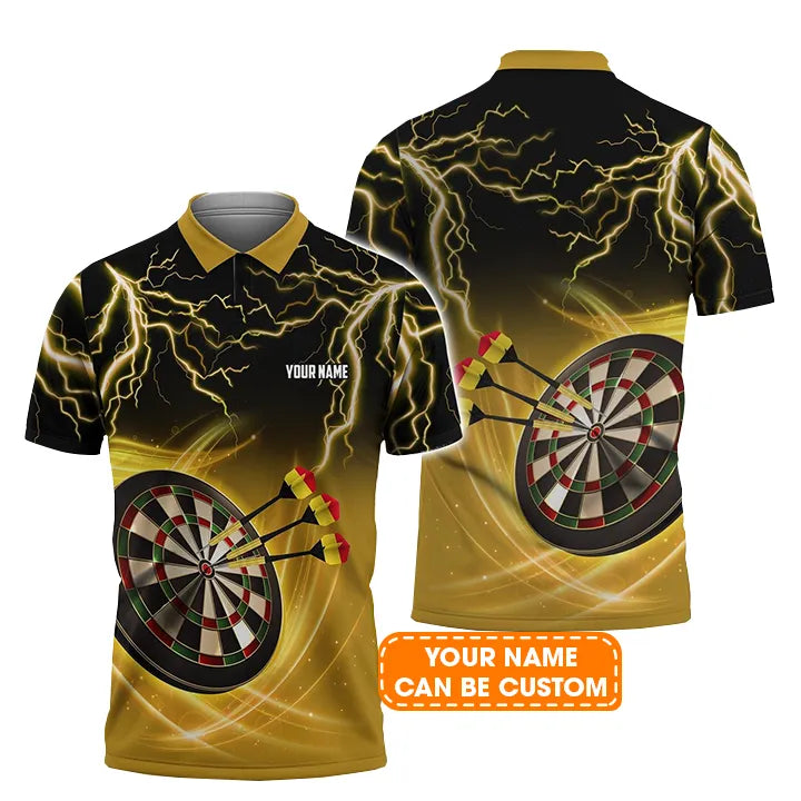 Darts Custom Name Men Polo Shirt, Belgium Flag Dartboard Personalized Men Polo Shirt Gift For Darts Lovers, Friend, Darts Team Player