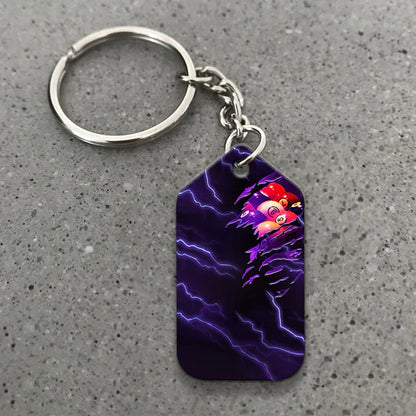 Billiard Pool 9 Ball Thunder Viking Customized Name Billiard Acrylic Keychain - Christmas Gift For Billiard Lovers, Billiard Team Players