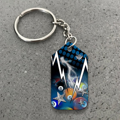 I Know I Play Like An Old Man Try To Keep Up Billiard Acrylic Keychain - Christmas Gift For Billiard Lovers, Billiard Players