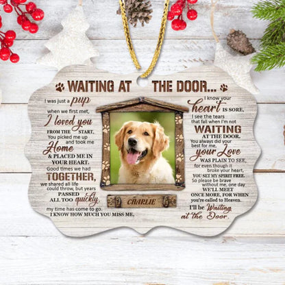Personalized Dog Photo Aluminum Ornament, Custom Cat Photo Aluminum Ornament - Best Gift For Dog Lovers, Cat Lovers, Dog Owners, Christmas