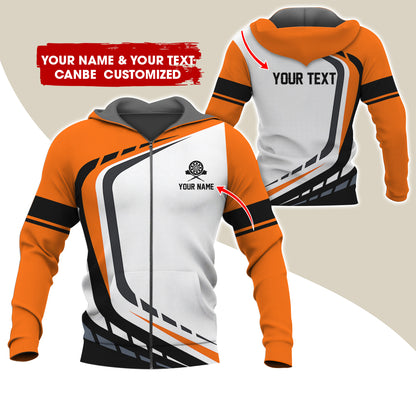 Custom Name Darts Premium Zip Hoodie, Personalized Name & Text  Darts Team Uniforms Zip Hoodie For Men & Women - Gift For Darts Lovers, Darts Players