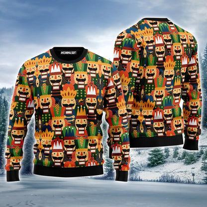 Son Of A Nutcracker Pattern Ugly Sweater For Men & Women, Perfect Outfit For Christmas New Year Autumn Winter