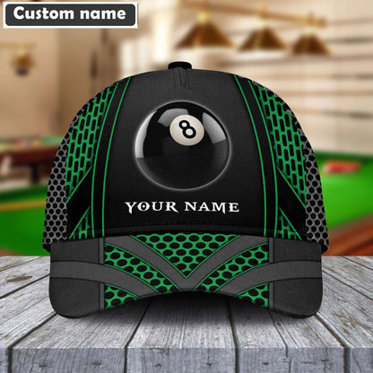 Customized Billiard Cap, Colorful Personalized Billiard Pools 8 Net Pattern Hats, Best Billiard Pool Hat For Billiard Players