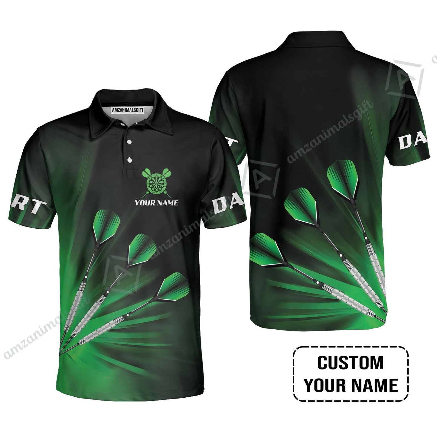 Customized Darts Hawaiian Shirt, Personalized Name Hawaiian Shirt - Perfect Gift For Darts Lovers, Darts Players