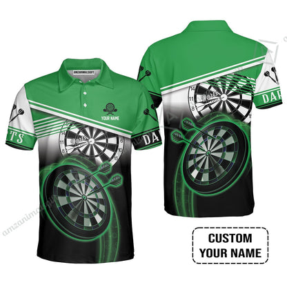 Customized Darts Women Polo Shirt, Personalized Name Darts Polo Shirt - Perfect Gift For Darts Lovers, Darts Players