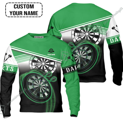 Customized Darts Polo Shirt, Personalized Name Darts Polo Shirt For Men - Perfect Gift For Darts Lovers, Darts Players