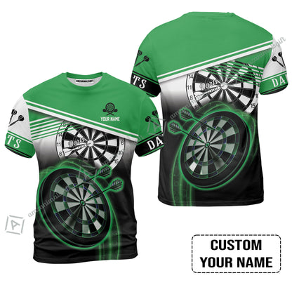 Customized Darts Polo Shirt, Personalized Name Darts Polo Shirt For Men - Perfect Gift For Darts Lovers, Darts Players