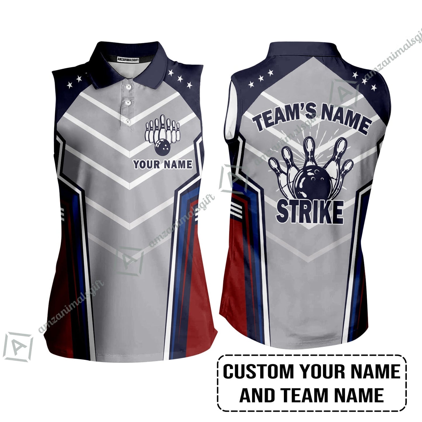 Bowling Custom Hoodie - Custom Name Strike Custom Bowling Shirt Personalized Bowling Hoodie