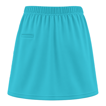 Personalized Bowling Trouser Skirts With Shorts Underneath, Bowling Skorts Multicolor With Pockets For Bowler, Bowling Teams