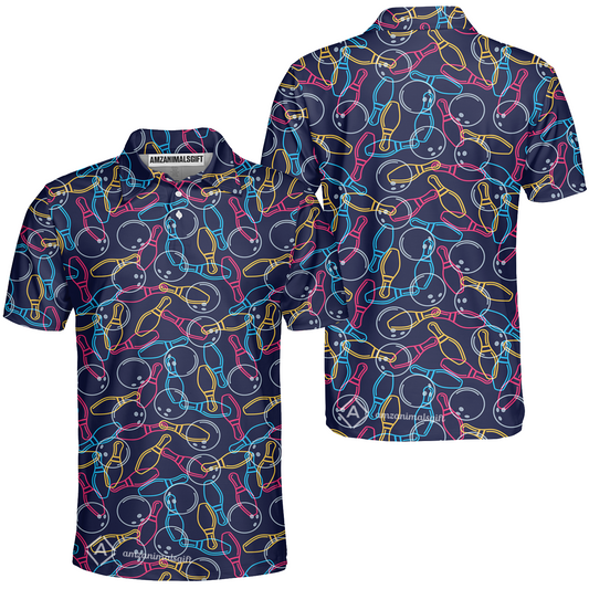 Customized Bowling Unisex Polo Shirt For Vy Jackson
