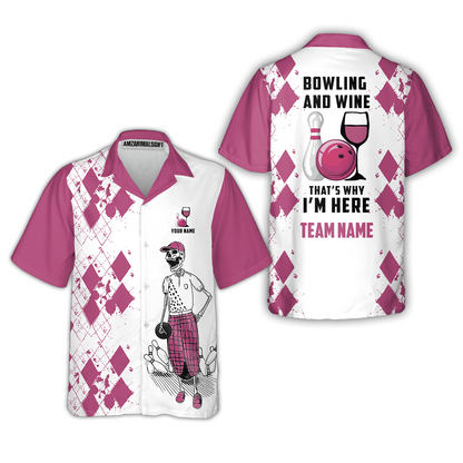 Custom Beer Skull And Bowling Team Jersey Polo Shirts, Bowling Team Uniforms Jerseys, Personalized Name And Team Name