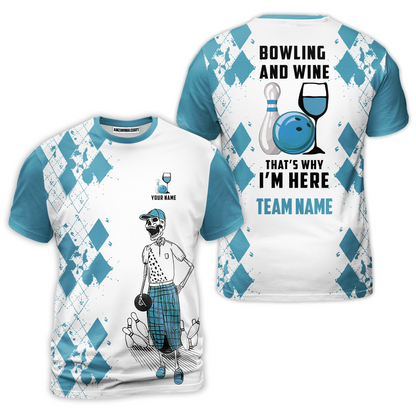 Custom Beer Skull And Bowling Team Jersey Polo Shirts, Bowling Team Uniforms Jerseys, Personalized Name And Team Name