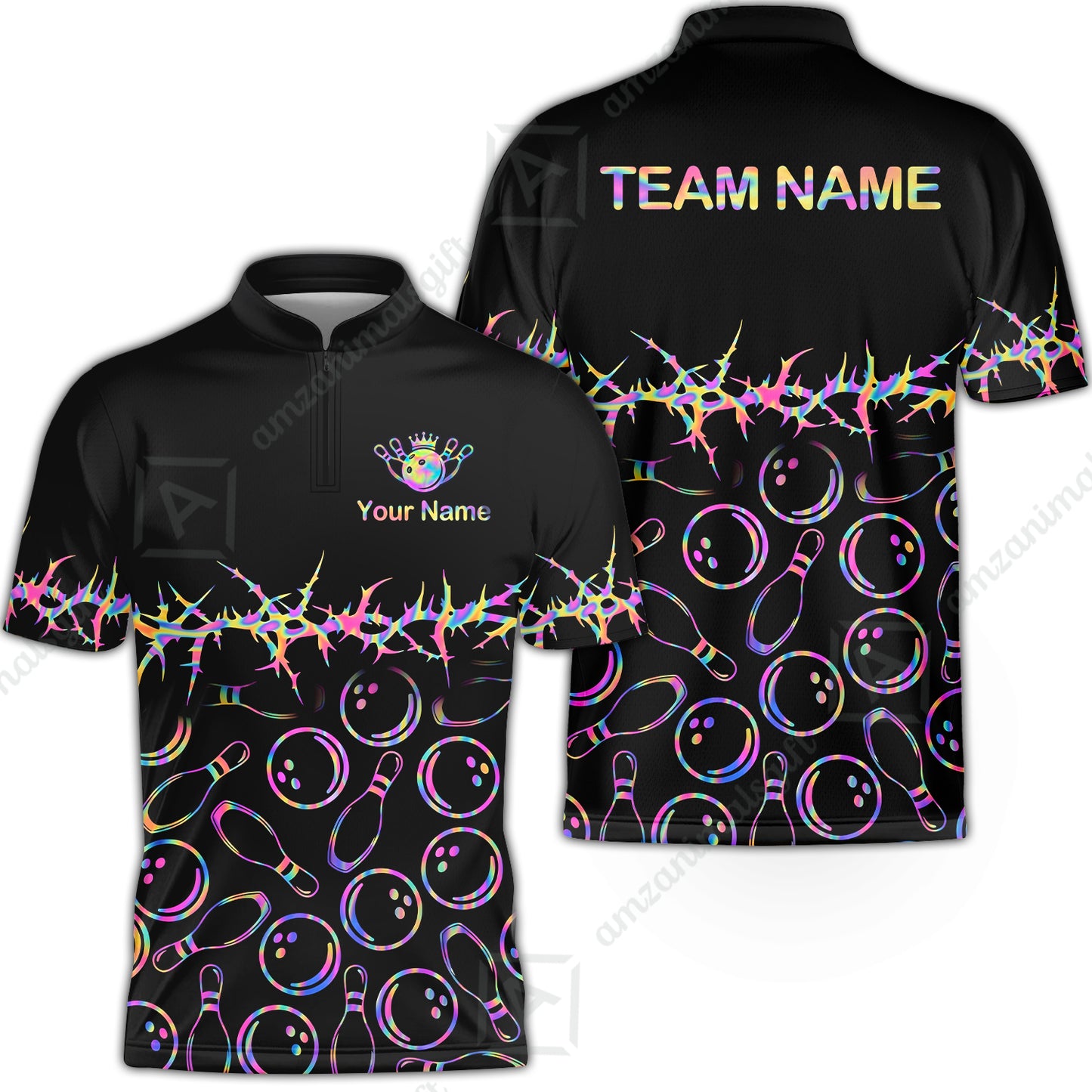 Bowling Jersey||Colorful