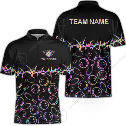 Bowling Jersey||Colorful