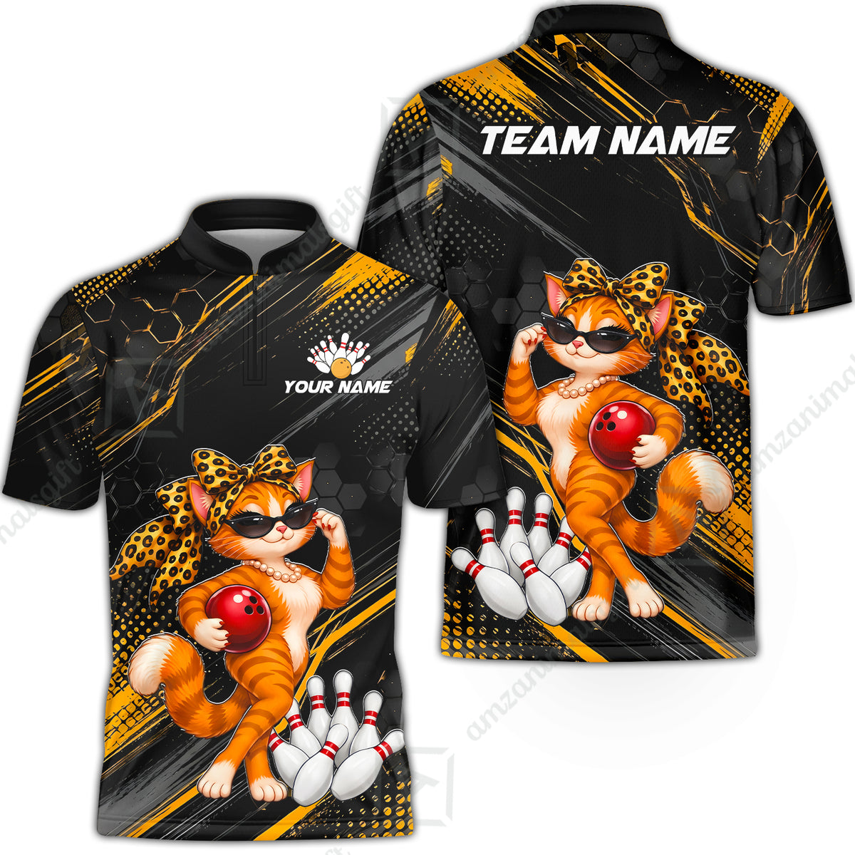Bowling Jersey||Female Cat