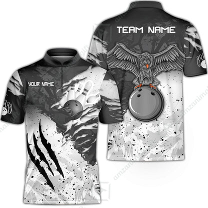 Bowling Jersey||Gray