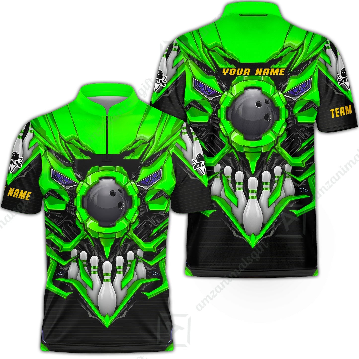 Bowling Jersey||Green