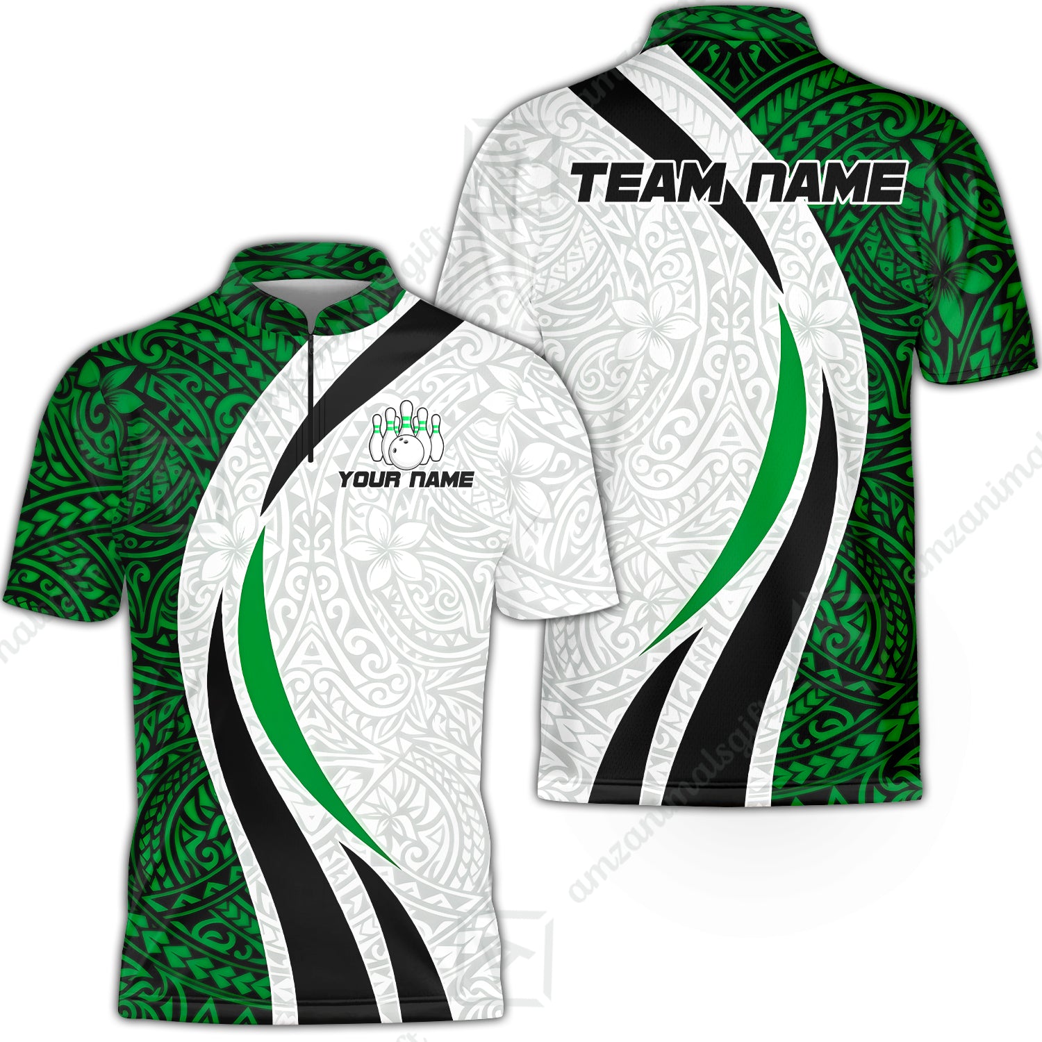 Bowling Jersey||Green