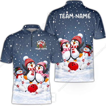 Bowling Jersey||Navy