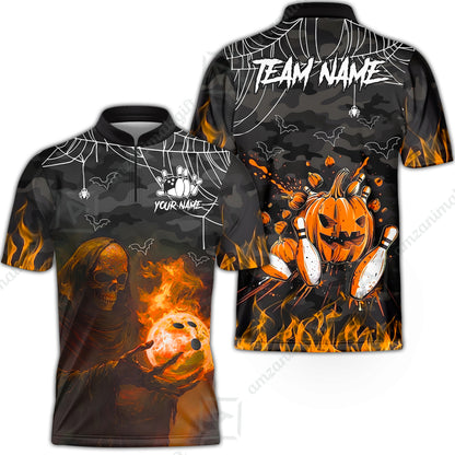 Bowling Jersey||Orange
