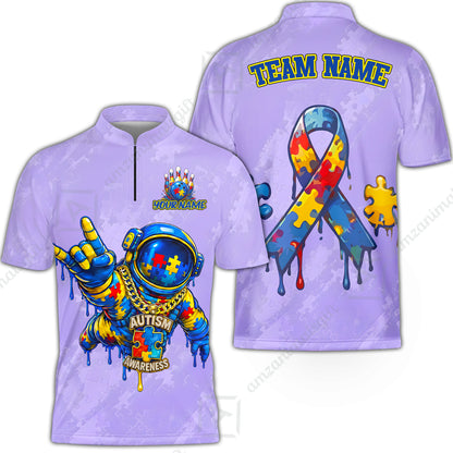 Bowling Jersey||Purple
