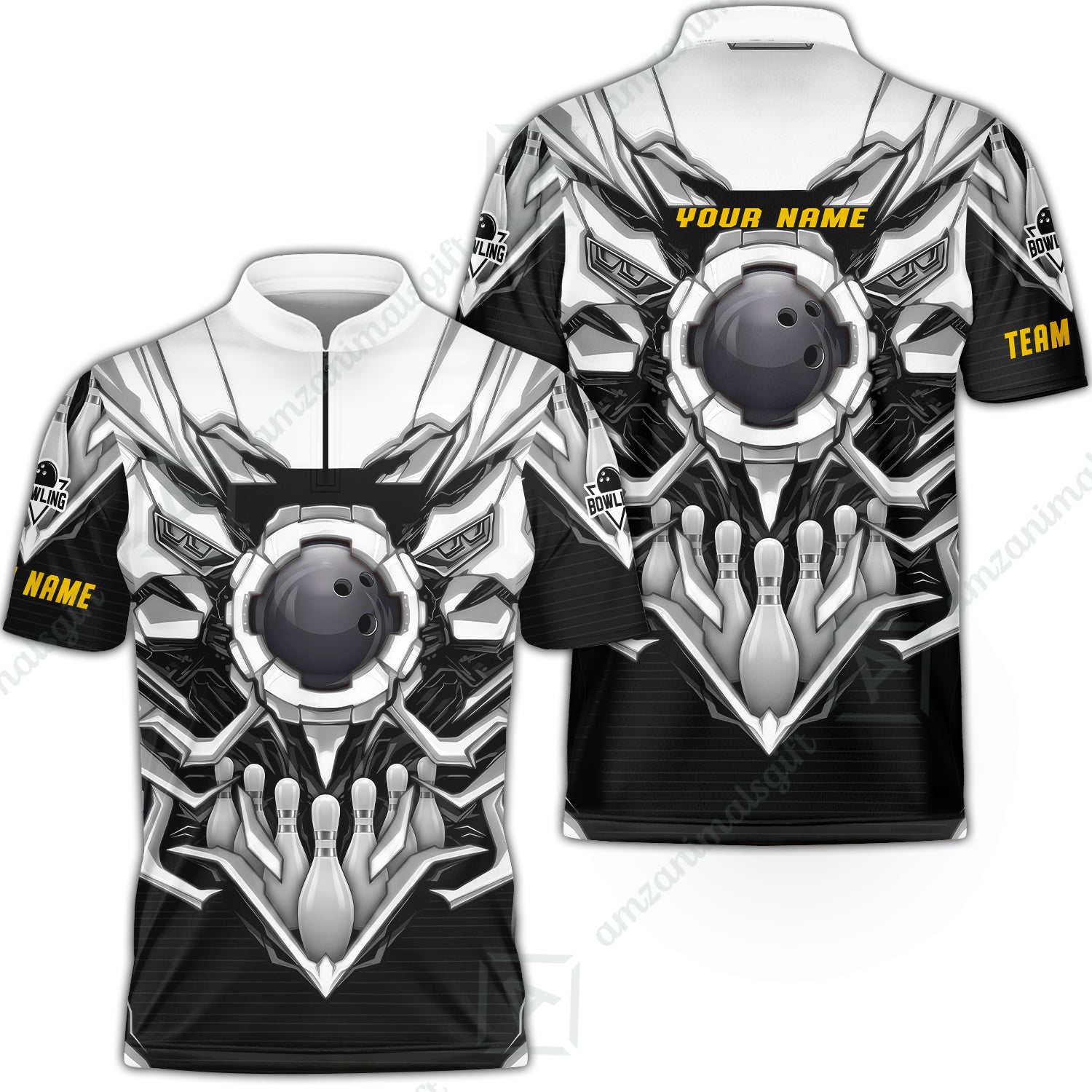 Bowling Jersey||White