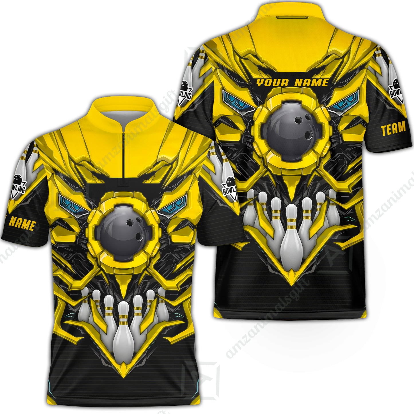 Bowling Jersey||Yellow