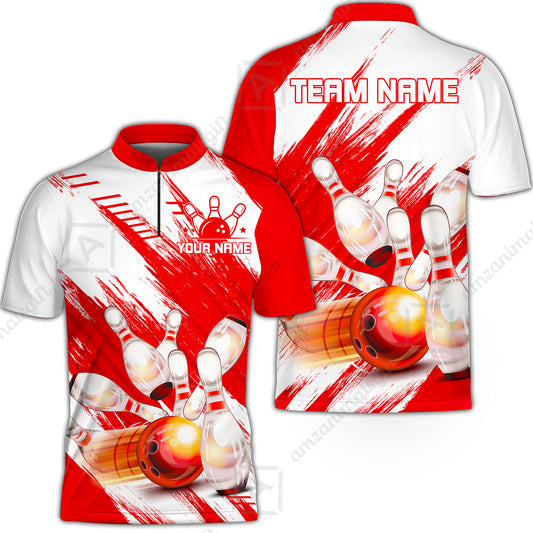 Customized Bowling Team Polo Jersey, Bowling Uniform Shirt For Bowlers, Custom Polo Style Shirt for Bowling Teams