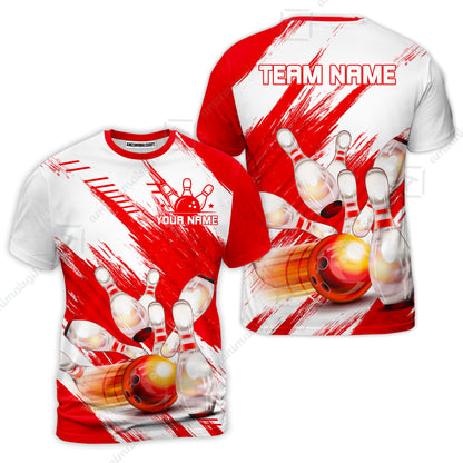 Customized Bowling Team Polo Jersey, Bowling Uniform Shirt For Bowlers, Custom Polo Style Shirt for Bowling Teams