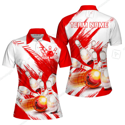 Customized Bowling Team Polo Jersey, Bowling Uniform Shirt For Bowlers, Custom Polo Style Shirt for Bowling Teams