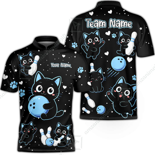 Bowling Jersey||Blue