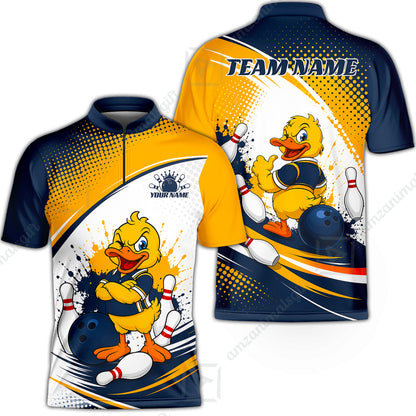Bowling Jersey||Blue