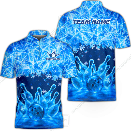 Bowling Jersey||Blue