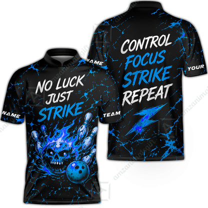 Bowling Jersey||Blue