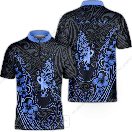 Bowling Jersey||Blue