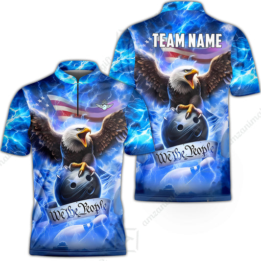 Bowling Jersey||Blue