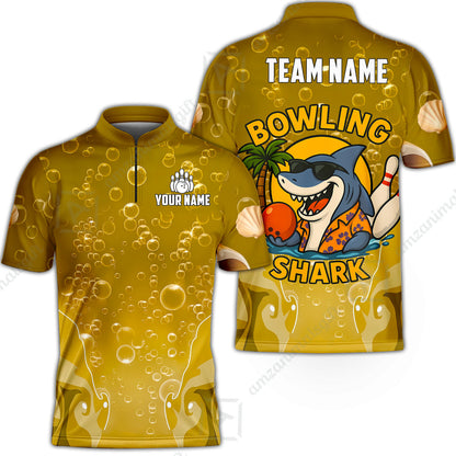 Bowling Jersey||Gold