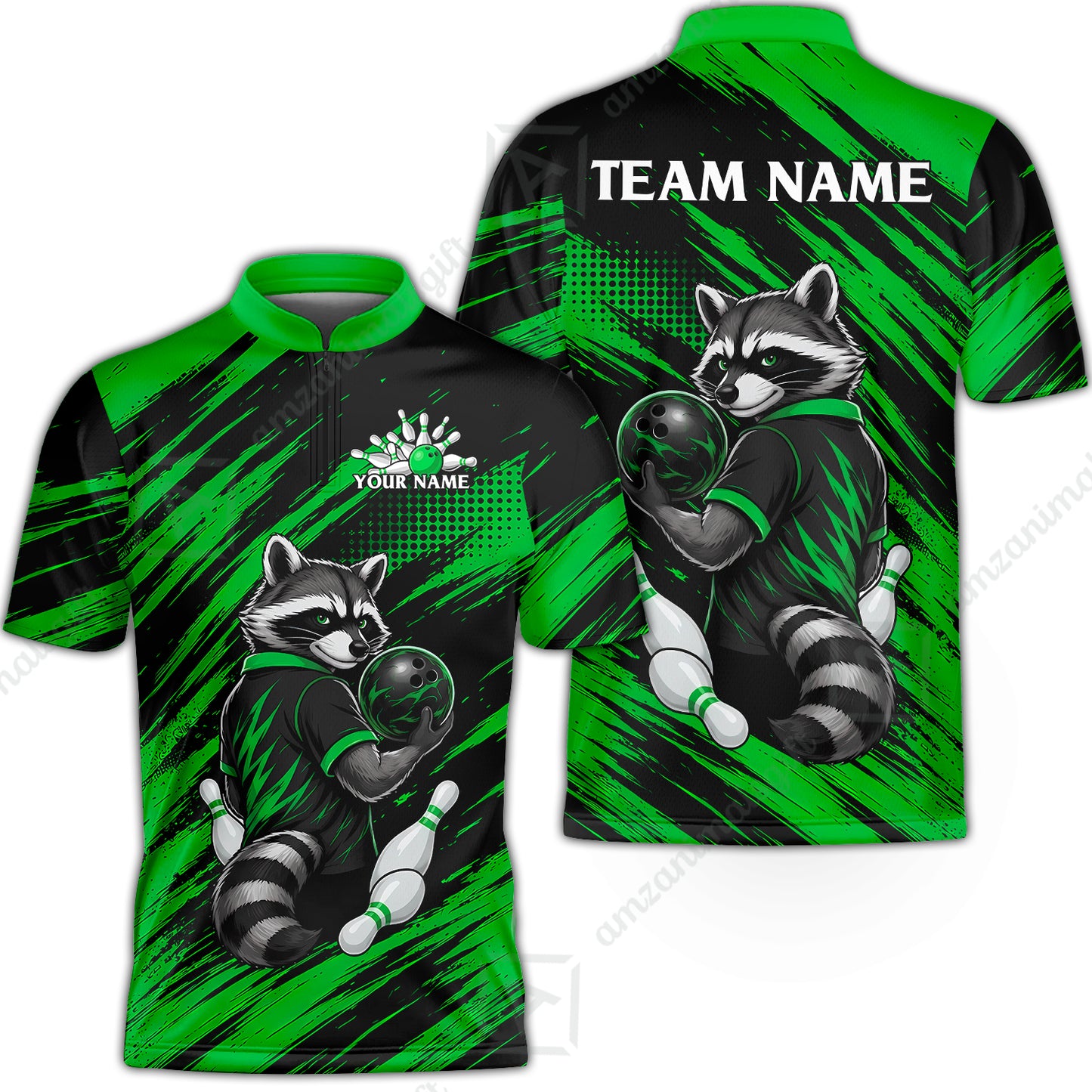 Bowling Jersey||Green