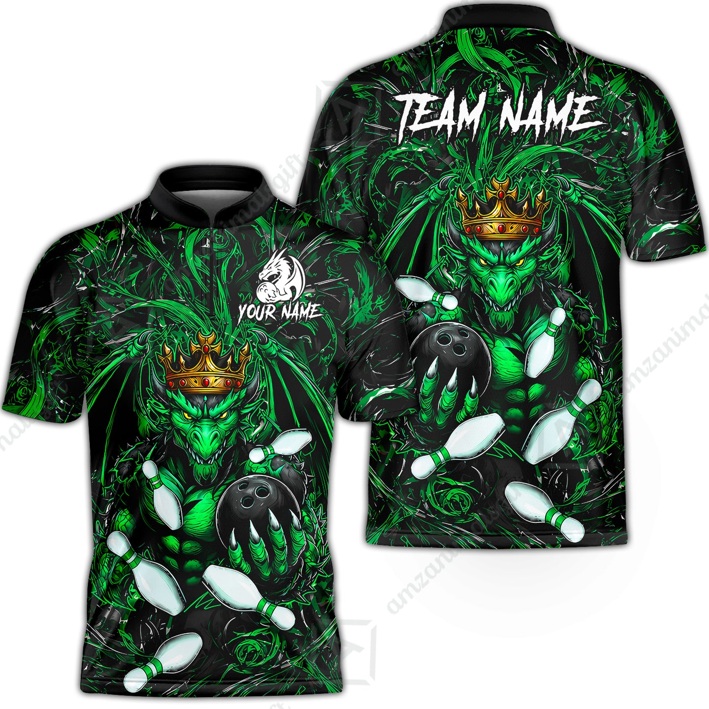 Bowling Jersey||Green