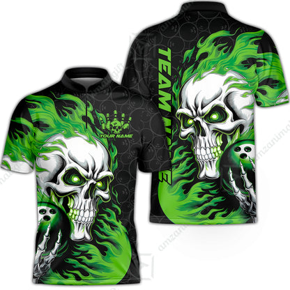 Bowling Jersey||Green