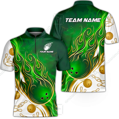 Bowling Jersey||Green