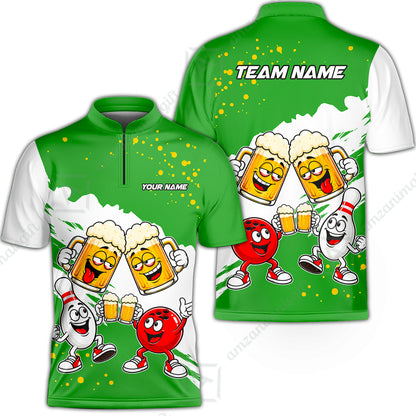 Bowling Jersey||Green
