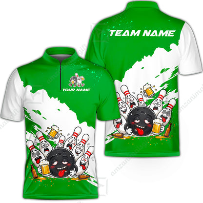Bowling Jersey||Green
