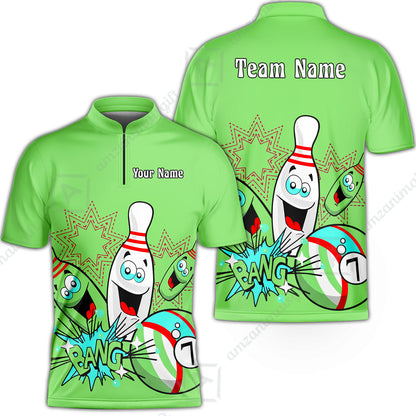 Bowling Jersey||Green