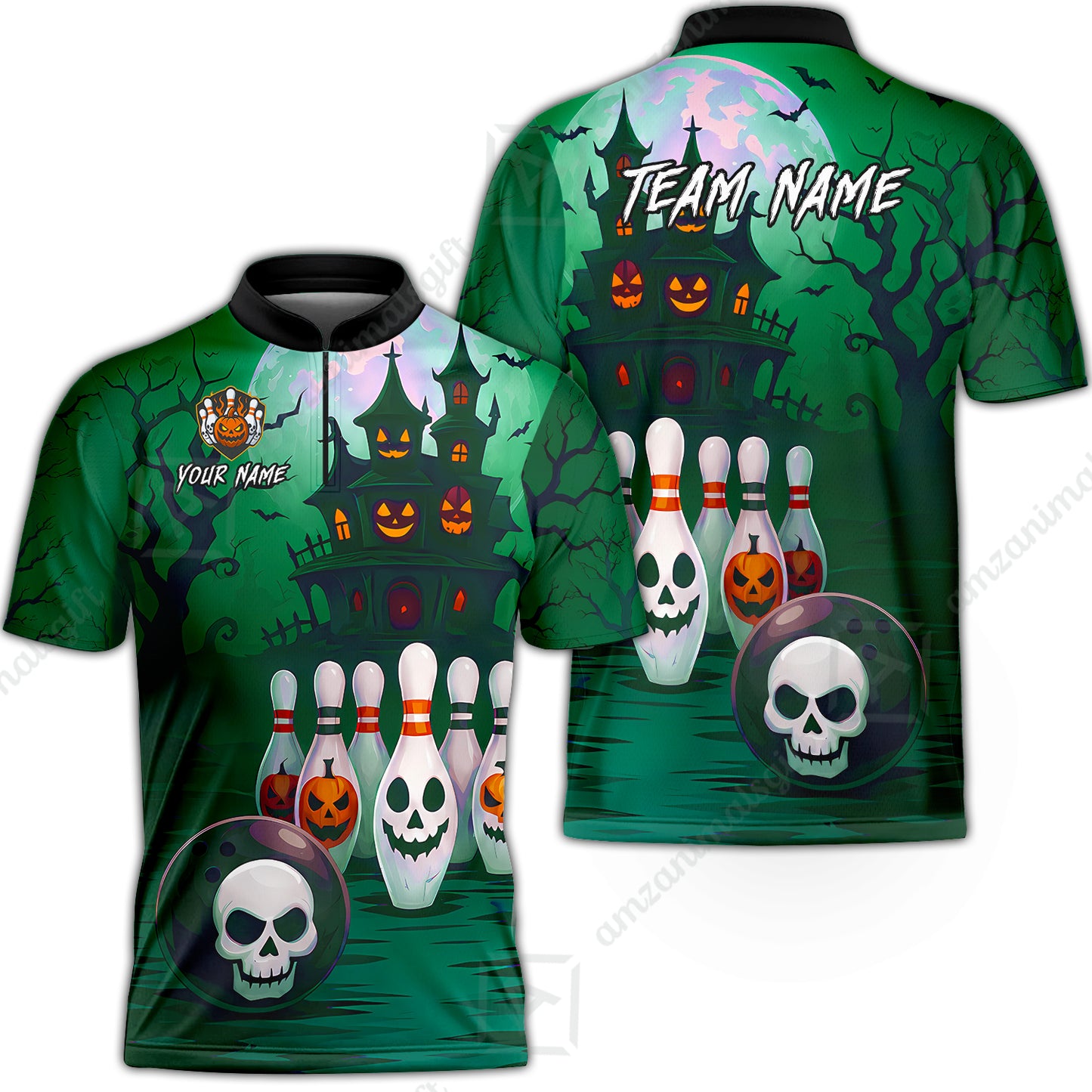 Bowling Jersey||Green