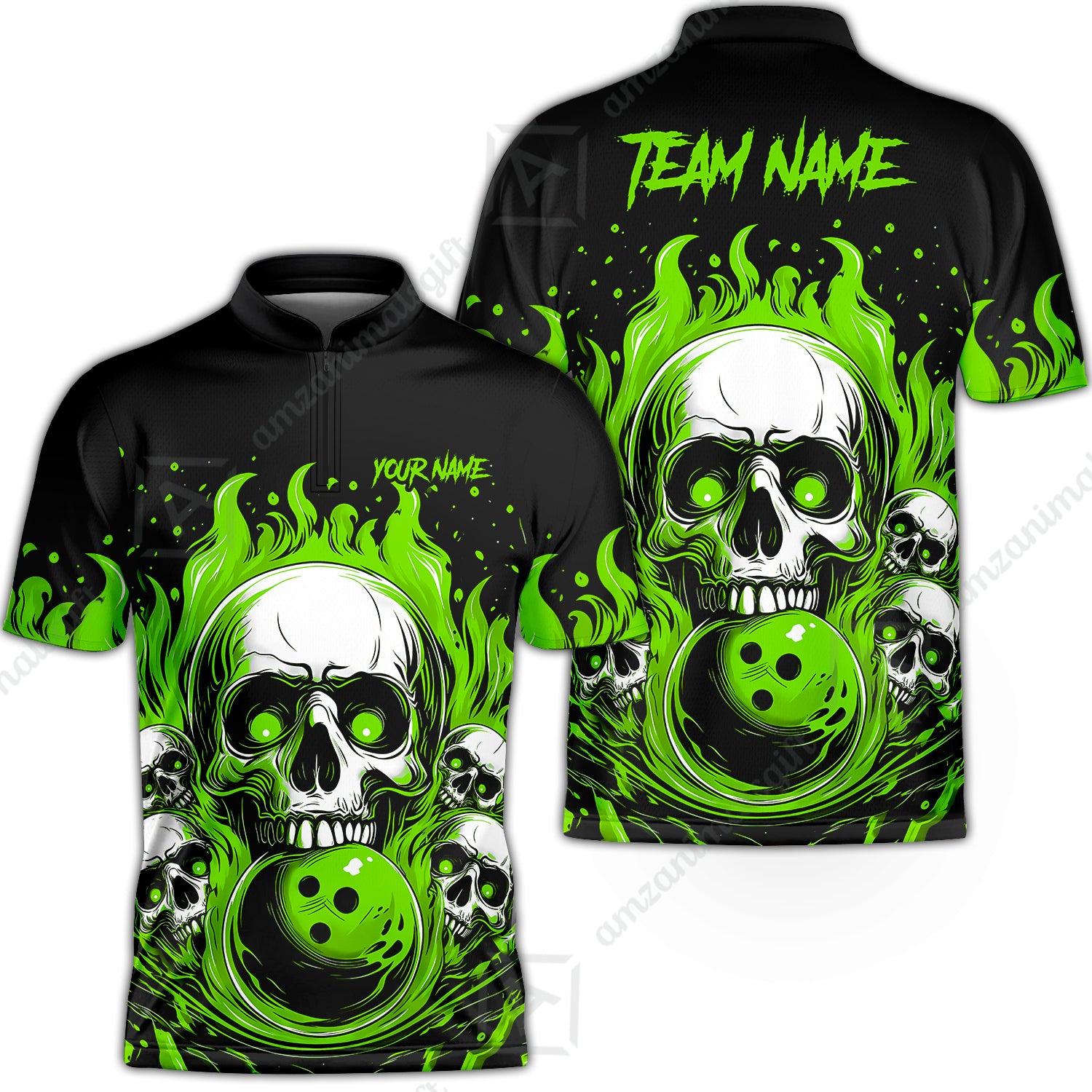 Bowling Jersey||Green