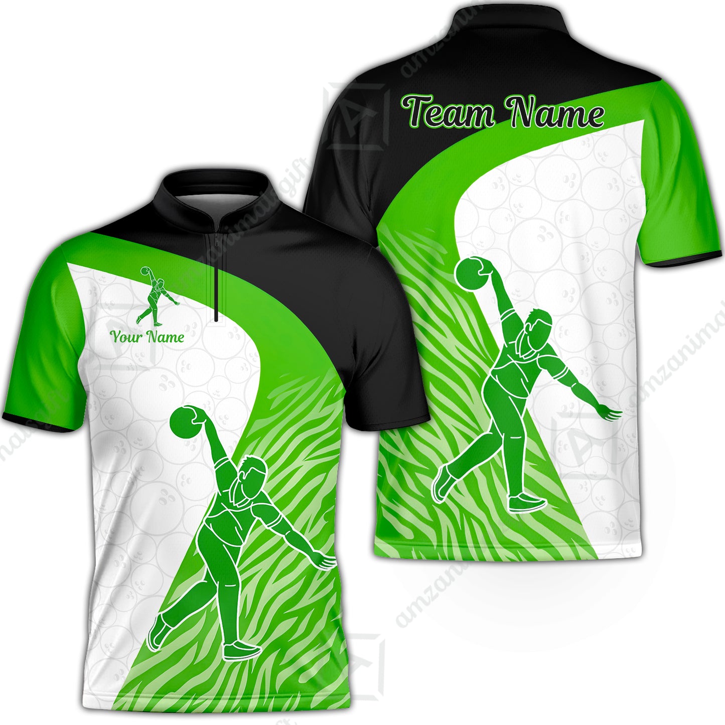 Bowling Jersey||Green