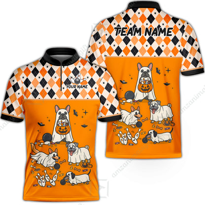Bowling Jersey||Orange